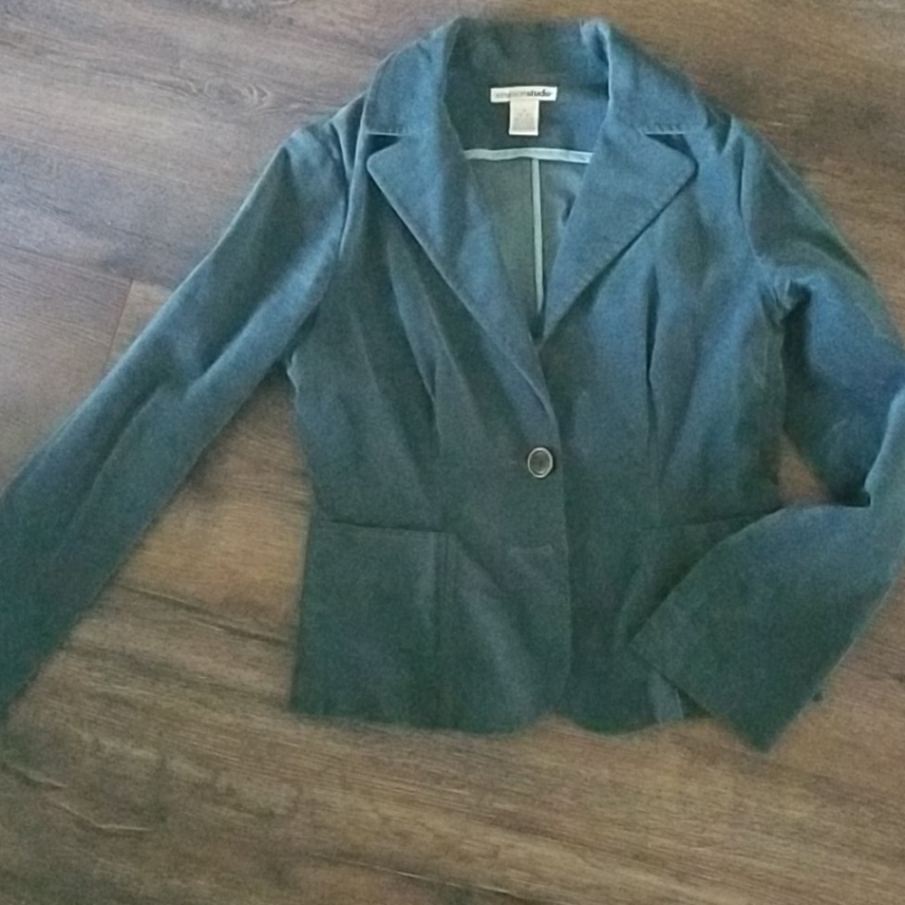 Women's Teal Blazer-S